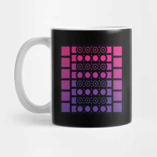 “Dimensional Alignment” - V.2 Purple - (Geometric Art) (Dimensions) - Doc Labs Mug